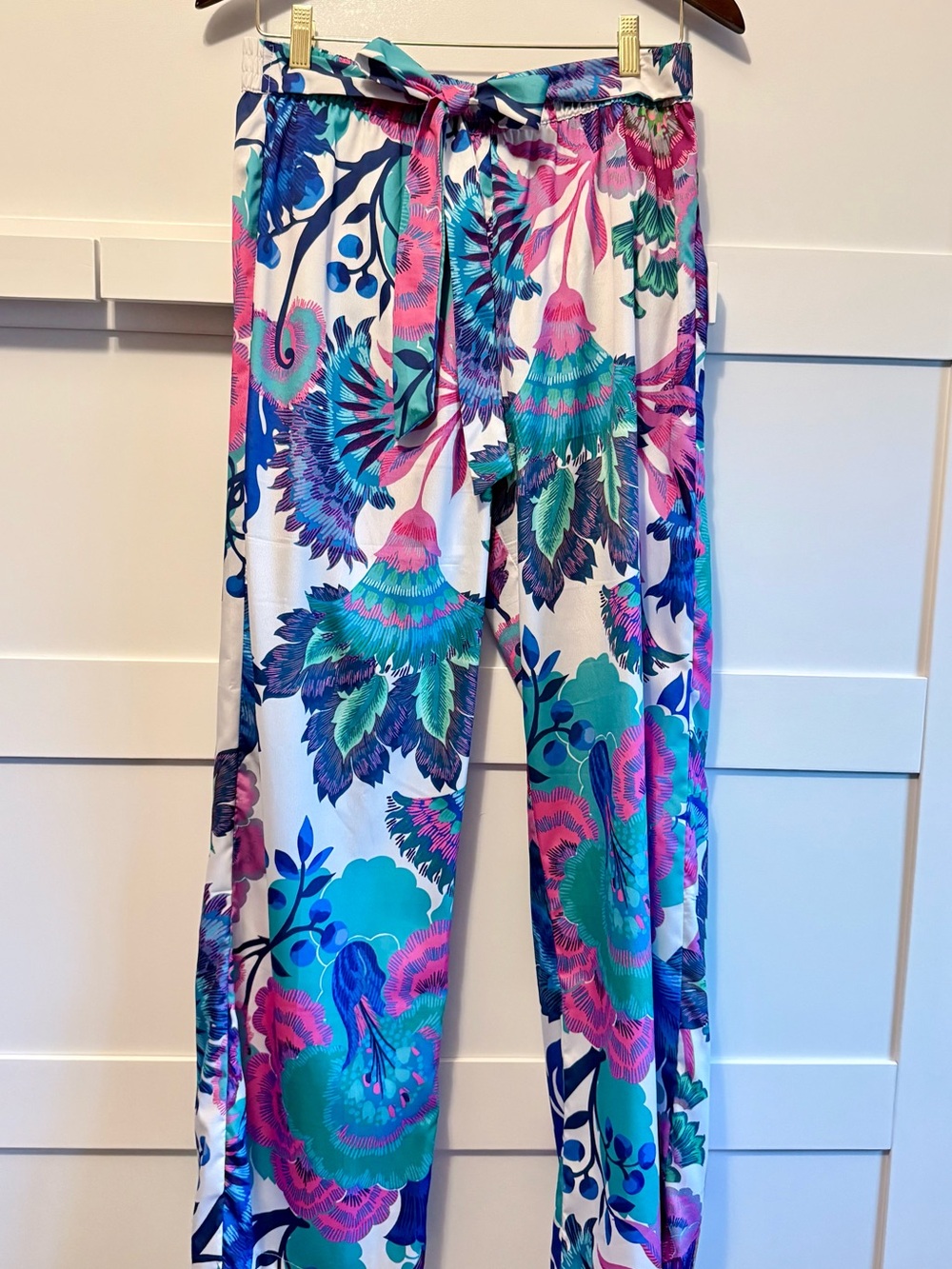Rachel Zoe Silky Floral Pants